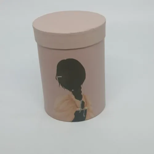 Коробка Цилиндр "Girl" 13*17см