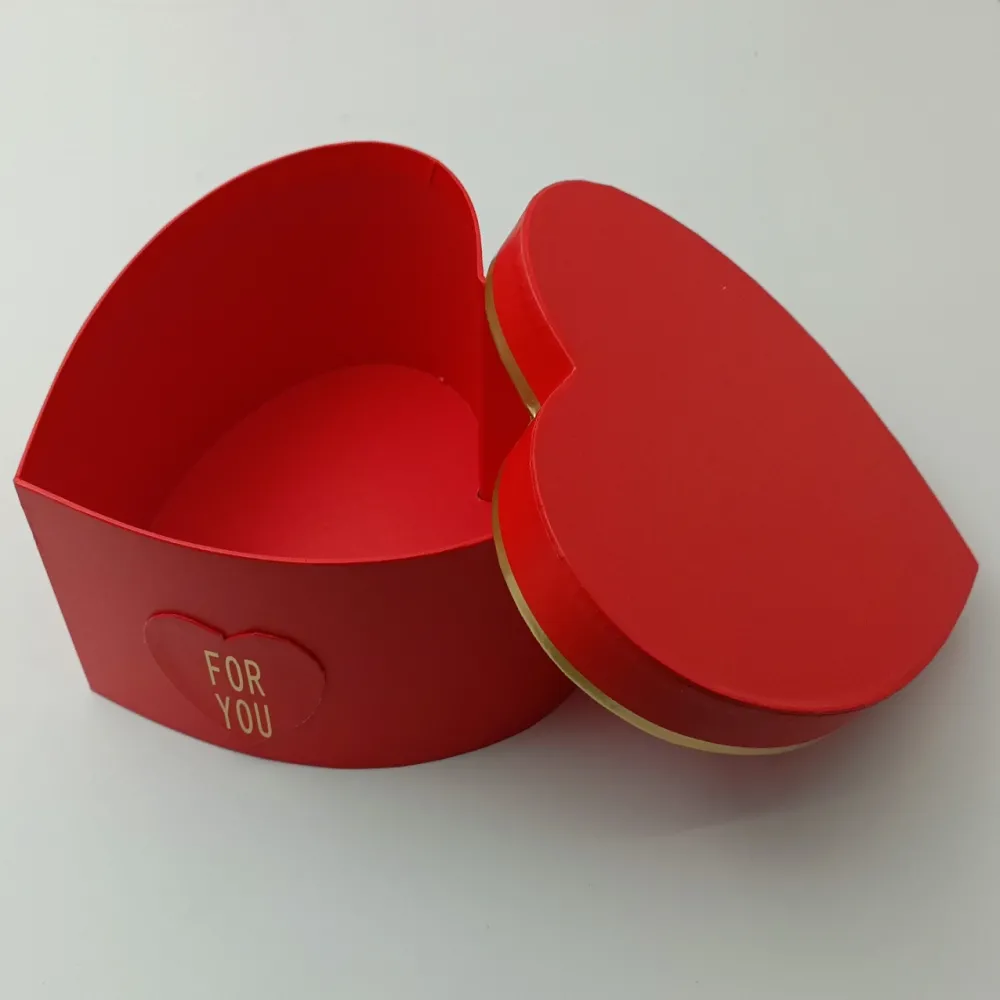 Коробка СЕРДЦЕ "Fo you" 23,5*23см