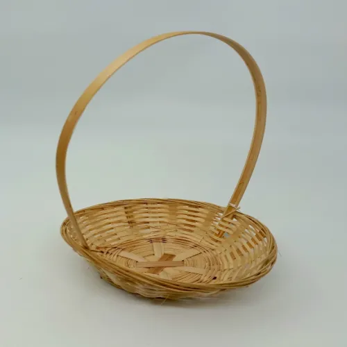 Корзина плетеная (бамбук) 19*5см