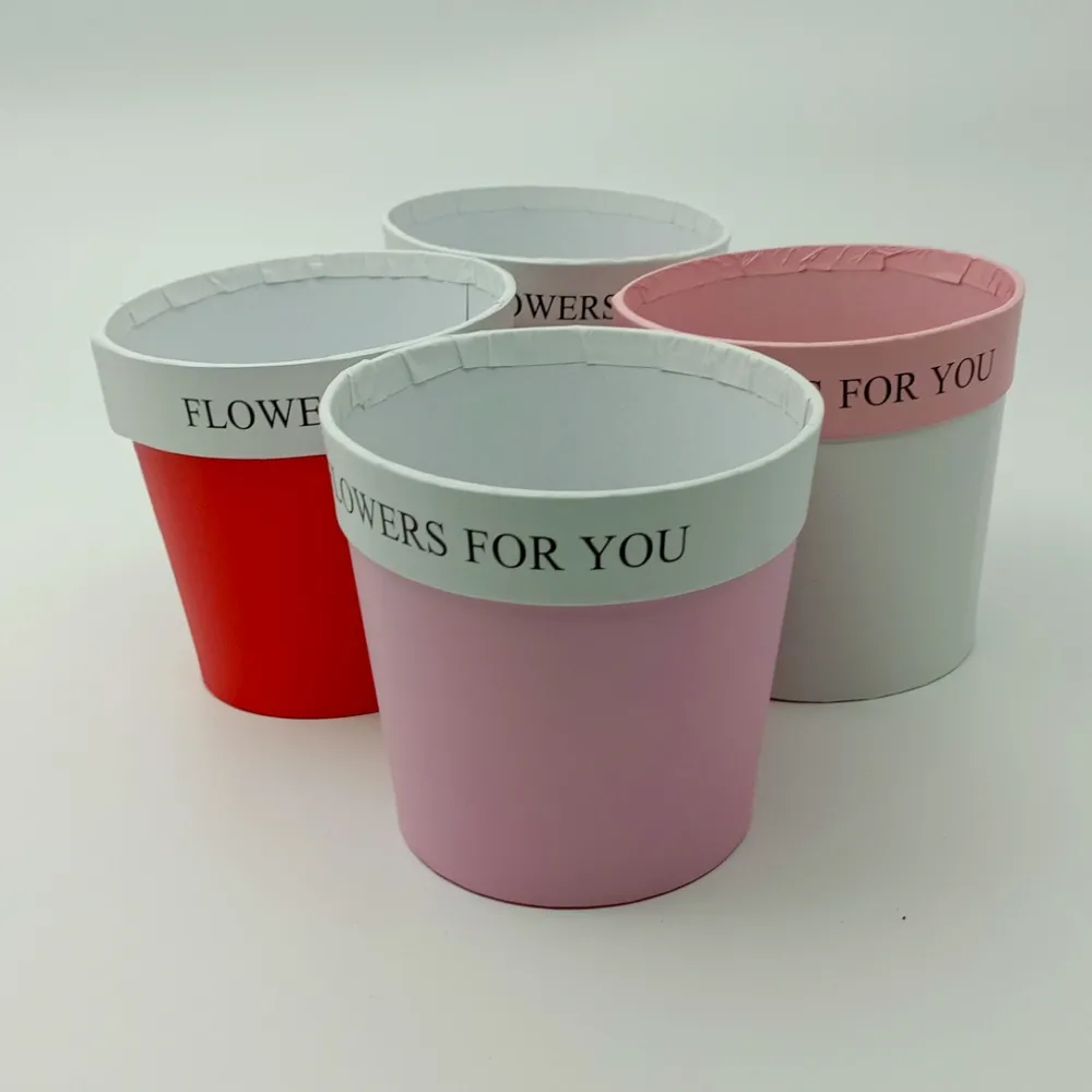 Коробка "Ваза д/цветов" 10,5*12см "Flowers For You" 