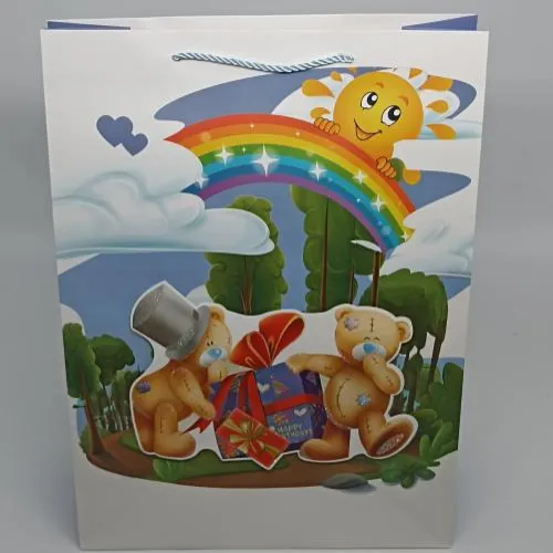 Сумка подар.с 3D апликацией 32*45*15см 1/20